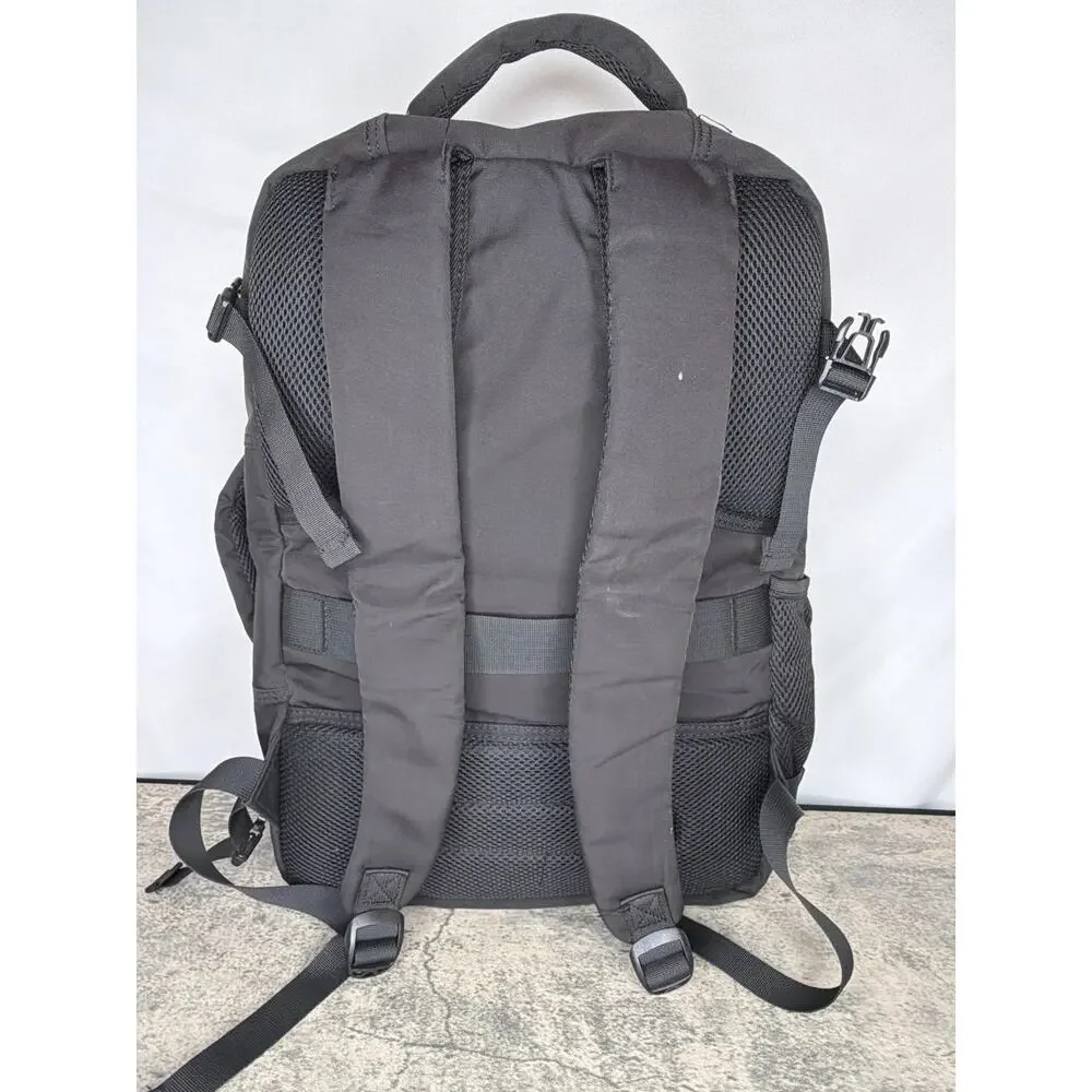 Travel Backpack, Carry On Backpack with Shoe Pouch, Weekender Daypack- Black